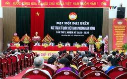 Đại hội đại biểu Mặt trận Tổ quốc phường Hàm Rồng lần thứ I nhiệm kỳ 2025 - 2030