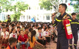 Tuyên truyền thực hành trải nghiệm phòng cháy chữa cháy