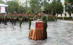 Công an Thanh Hóa phát động ủng hộ Nhân dân và gia đình cán bộ, chiến sĩ bị thiệt hại do thiên tai, bão lũ