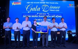 Giải Golf Doanh nhân Thanh Hóa mở rộng quyên góp được 300 triệu đồng ủng hộ đồng bào bị ảnh hưởng bởi thiên tai