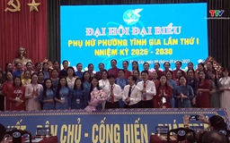 Đại hội Hội Liên hiệp phụ nữ phường Tĩnh Gia lần thứ I