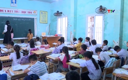 Niềm vui của thầy trò vùng ven biển Nghi Sơn đầu năm học mới