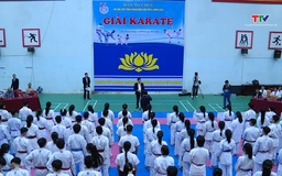 Hơn 200 võ sĩ tranh tài 26 bộ huy chương môn Karate trong chương trình Đại hội Thể dục thể thao tỉnh Thanh Hoá năm 2025