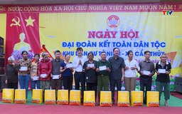 Ngày hội Đại đoàn kết toàn dân tộc khu dân cư Tử Niêm, xã Cẩm Thủy