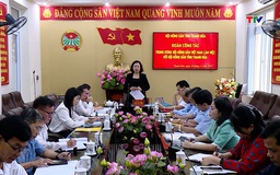 Phó Chủ tịch Hội Nông dân Việt Nam làm việc tại Thanh Hóa