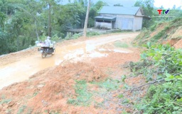 Đẩy nhanh tiến độ thi công đường nối xã Vạn Xuân – Xuân Chinh