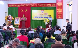 Tưng bừng ngày hội Đại đoàn kết tại tổ dân phố Thọ Xuân, phường Sầm Sơn