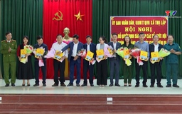 Xã Thọ Lập: Công bố các quyết định sáp nhập các tổ chức hội quần chúng 