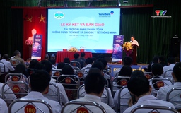 Ký kết hợp tác về giải pháp thanh toán không dùng tiền mặt tại Bệnh viện Đa khoa tỉnh Thanh Hoá
