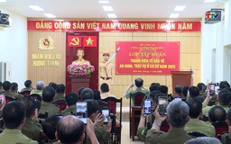 Khai giảng lớp tập huấn bảo vệ an ninh, trật tự tại cơ sở năm 2025