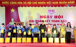 Ngày hội Đại đoàn kết tại khu dân cư thôn Tân Lập, xã Đồng Lương