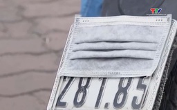 Cục Cảnh sát giao thông nghiên cứu tăng nặng mức phạt đối với hành vi dán, che biển số xe