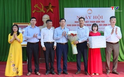 Ngày hội Đại đoàn kết toàn dân tộc tại thôn Mậu Yên 1, xã Lĩnh Toại