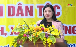 Chủ nhiệm Ủy ban Kiểm tra Tỉnh ủy dự Ngày hội Đại đoàn kết toàn dân tộc tại thôn Hải Bình, xã Hồ Vương