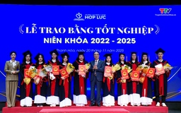 Trường Cao đẳng Y dược Hợp Lực bế giảng năm học 2022 - 2025