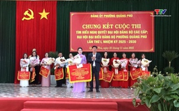 Đảng ủy phường Quảng Phú tổ chức thành công Cuộc thi tìm hiểu Nghị quyết đại hội đảng các cấp