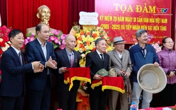 Bảo tàng Thanh Hóa tọa đàm kỉ niệm  ngày Di sản văn hóa Việt Nam