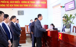 Phó Bí thư Tỉnh uỷ Trịnh Tuấn Sinh làm việc tại các xã Kim Tân, Ngọc Trạo, Vân Du
