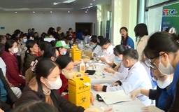 Thanh Hóa: 1.000 người dân được khám bệnh và tầm soát vi khuẩn HP miễn phí