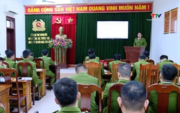 Hội thi ''Tổ liên gia an toàn về Phòng cháy chữa cháy'' tỉnh Thanh Hóa năm 2025  