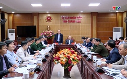 Đoàn công tác Bộ Nông nghiệp và Môi trường làm việc với tỉnh Thanh Hóa về công tác chống khai thác IUU