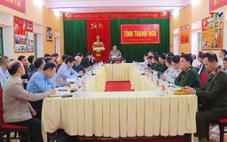 Thủ tướng Chính phủ làm việc với Thường trực Tỉnh uỷ Thanh Hóa