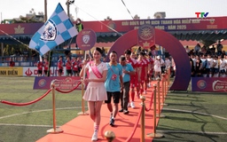 Tưng bừng khai mạc Giải bóng đá vô địch Thanh Hóa miền Nam Cup Hoàng Nông năm 2025 