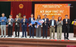 Kỳ họp thứ tư Hội đồng nhân dân xã Tống Sơn khóa I, nhiệm kỳ 2021- 2026