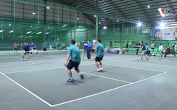 Hơn 100 tay vợt tranh tài sôi nổi tại Giải pickleball mở rộng Cup Doanh nhân họ Trần lần thứ I, năm 2025
