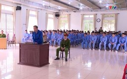 Thanh Hóa: Xét xử lưu động 2 vụ án sử dụng trái phép chất ma túy 