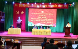 Đoàn đại biểu Quốc hội tiếp xúc cử tri tại các xã Ngọc Lặc, Cẩm Thủy