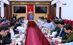 Chủ tịch UBND tỉnh làm việc với các xã khu vực biên giới phía Tây