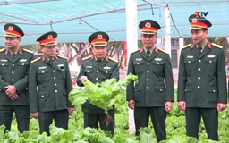 Kiểm tra, đánh giá kết quả Hội thi tăng gia sản xuất giỏi tại Trung đoàn 762