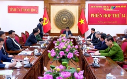 Phiên họp thứ 14 Ban chỉ đạo phòng, chống tham nhũng, lãng phí, tiêu cực tỉnh