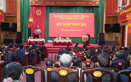 Kỳ họp thứ 3 phường Tĩnh Gia khoá 1, đánh giá tình hình kinh tế - xã hội năm 2025