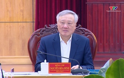 Phó Thủ tướng Thường trực Chính phủ làm việc với tỉnh Thanh Hóa để giải quyết khó khăn vướng mắc cho các dự án đầu tư