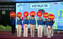 Hội thi tìm hiểu pháp luật trong học sinh vùng đồng bào dân tộc thiểu số và miền núi