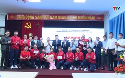 Gặp mặt đoàn huấn luyện viên, vận động viên tỉnh Thanh Hóa tham gia SEA Games 33 