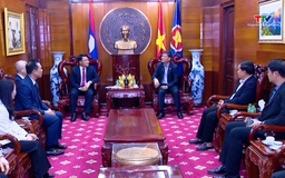 Đoàn công tác tỉnh Thanh Hóa làm việc với Tổng lãnh sự quán Việt Nam tại Luông Pha Băng - Cộng hòa Dân chủ Nhân dân Lào 