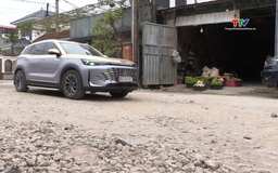 Đường xuống cấp gây mất an toàn giao thông