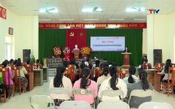 Hội Liên hiệp phụ nữ xã Quang Chiểu đối thoại chính sách với hội viên phụ nữ