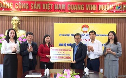 Phường Hạc Thành phát động ủng hộ đồng bào miền Trung, Tây Nguyên bị thiệt hại do mưa lũ