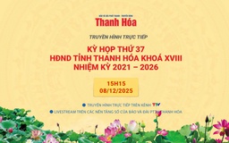 Trực tiếp: Phiên thứ hai Kỳ họp thứ 37, HĐND tỉnh Thanh Hóa khoá XVIII, nhiệm kỳ 2021 - 2026