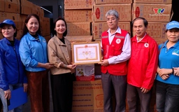 Tiếp nhận và vận chuyển hàng hóa cứu trợ thiên tai cho tỉnh Đăk Lăk