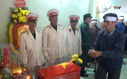 Phường Đông Sơn tổ chức lễ đón nhận và an táng hài cốt liệt sĩ