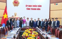 Phó Chủ tịch UBND tỉnh Đầu Thanh Tùng tiếp và làm việc với Đoàn đại biểu các trường đại học Liên bang Nga