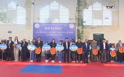 Khai mạc Giải Thể thao học sinh Tiểu học và Trung học cơ sở cấp tỉnh năm học 2024 – 2025