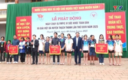 Thạch Thành: Phát động Ngày chạy Olympic "Vì sức khỏe toàn dân" và giải việt dã năm 2025