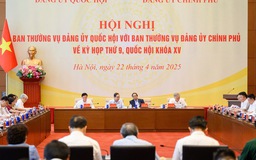 Quốc hội và Chính phủ đồng hành để hoàn thành trọng trách lịch sử