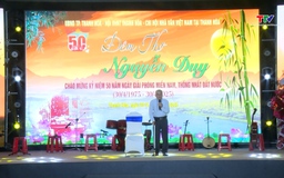 Đêm thơ Nguyễn Duy chào mừng kỷ niệm 50 năm ngày giải phóng miền Nam thống nhất đất nước